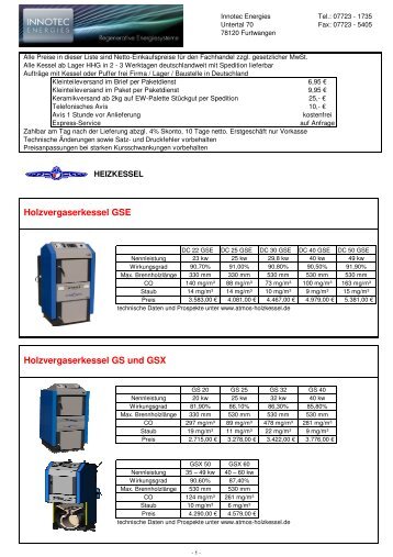 atmos preisliste